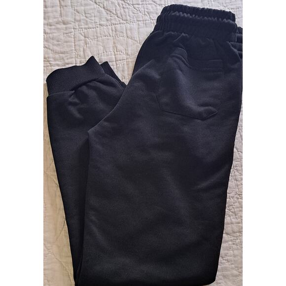 Boy's NBA Black Sweatpants Size Large - Picture 3 of 8
